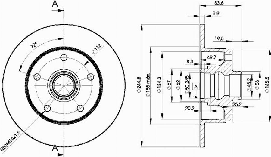 Icer 78BD5606 - Discofreno autozon.pro