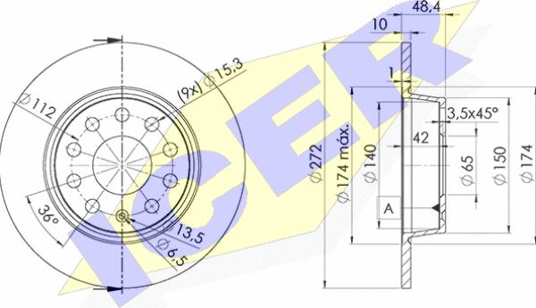 Icer 78BD5637-2 - Discofreno autozon.pro