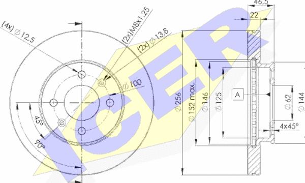 Icer 78BD5101-2 - Discofreno autozon.pro