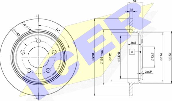 Icer 78BD5356-2 - Discofreno autozon.pro