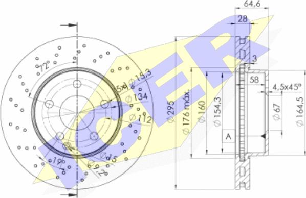 Icer 78BD6473-2 - Discofreno autozon.pro