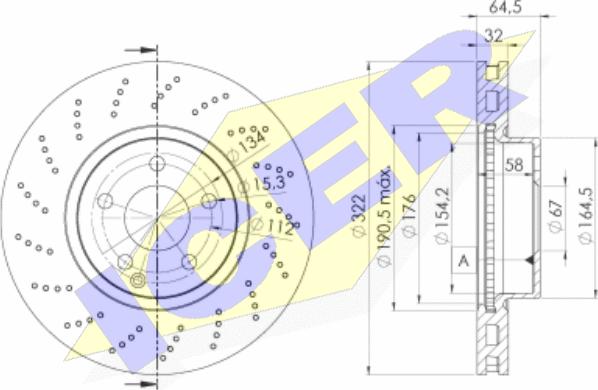 Icer 78BD6472-2 - Discofreno autozon.pro