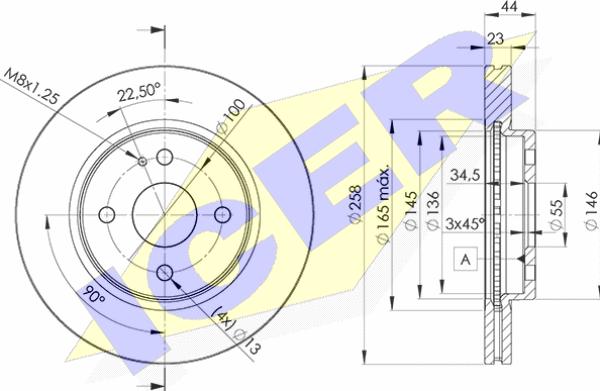 Icer 78BD6036-2 - Discofreno autozon.pro