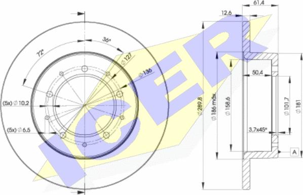 Icer 78BD0461-2 - Discofreno autozon.pro