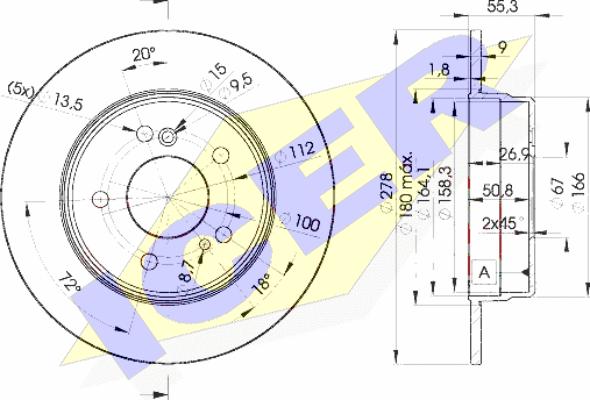 Icer 78BD0412-2 - Discofreno autozon.pro