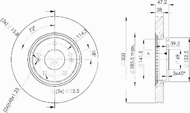 Icer 78BD0580 - Discofreno autozon.pro