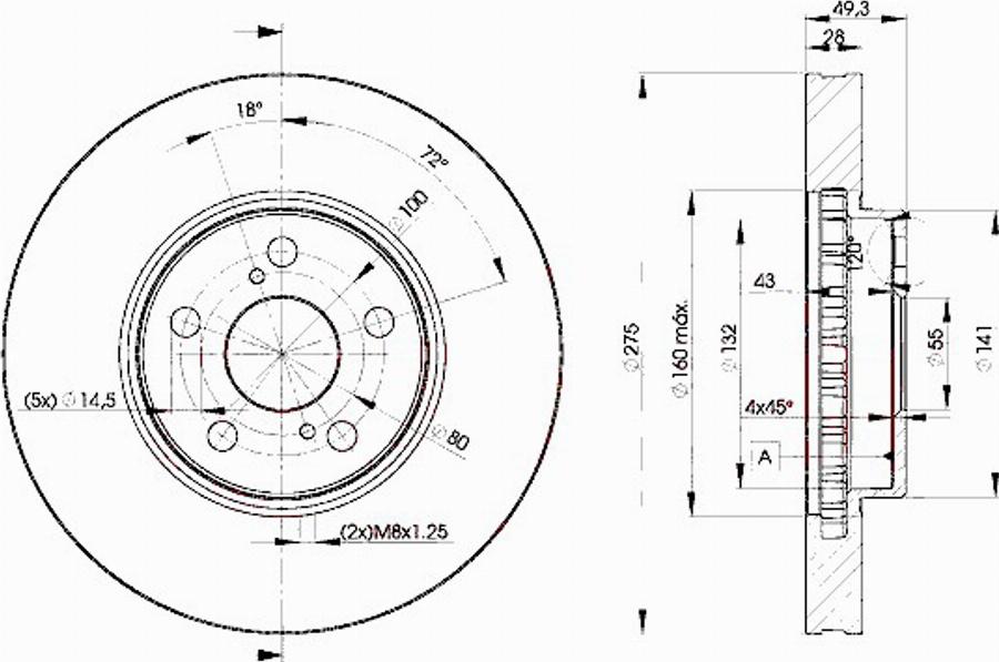 Icer 78BD0600 - Discofreno autozon.pro