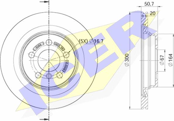 Icer 78BD0044-2 - Discofreno autozon.pro