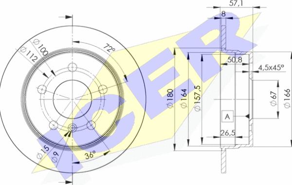 Icer 78BD0119-2 - Discofreno autozon.pro