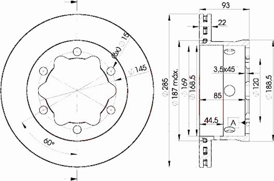 Icer 78BD0185 - Discofreno autozon.pro