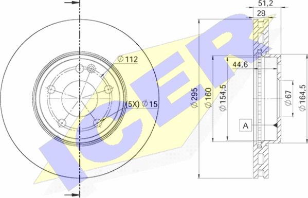 Icer 78BD0122-2 - Discofreno autozon.pro