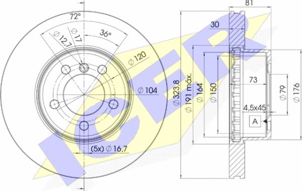 Icer 78BD0265-2 - Discofreno autozon.pro