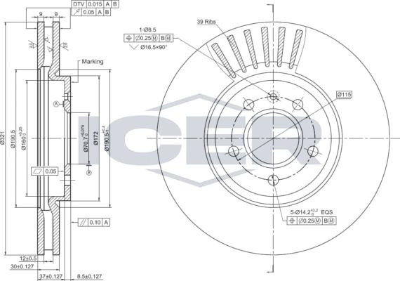 Icer 78BD1569-1 - Discofreno autozon.pro