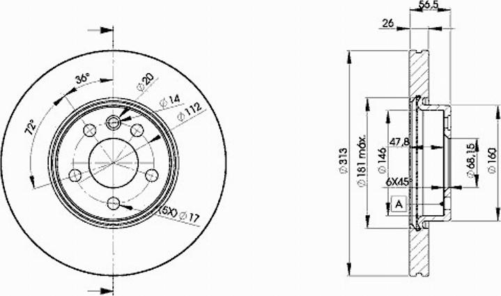 Icer 78BD1530 - Discofreno autozon.pro