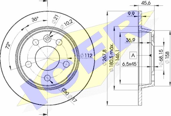 Icer 78BD1094-2 - Discofreno autozon.pro