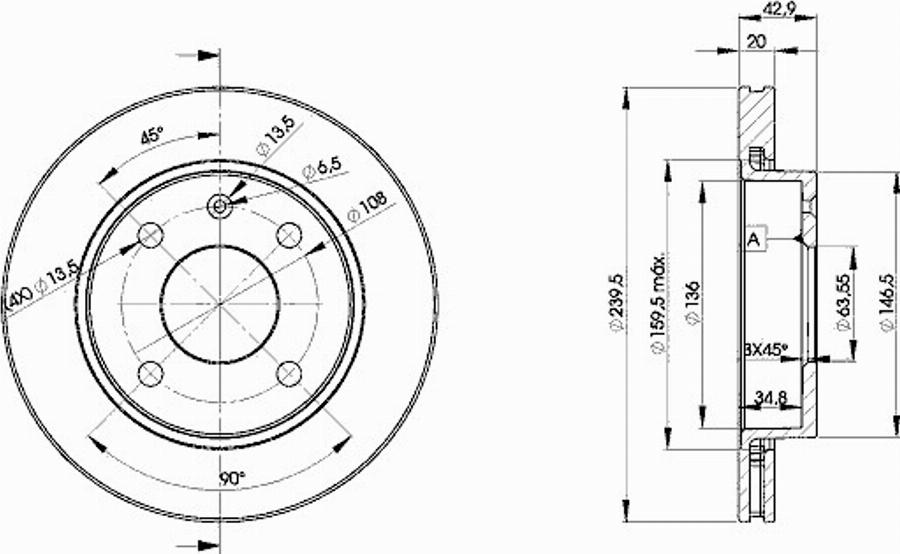 Icer 78BD1064 - Kit freno, Freno a disco autozon.pro