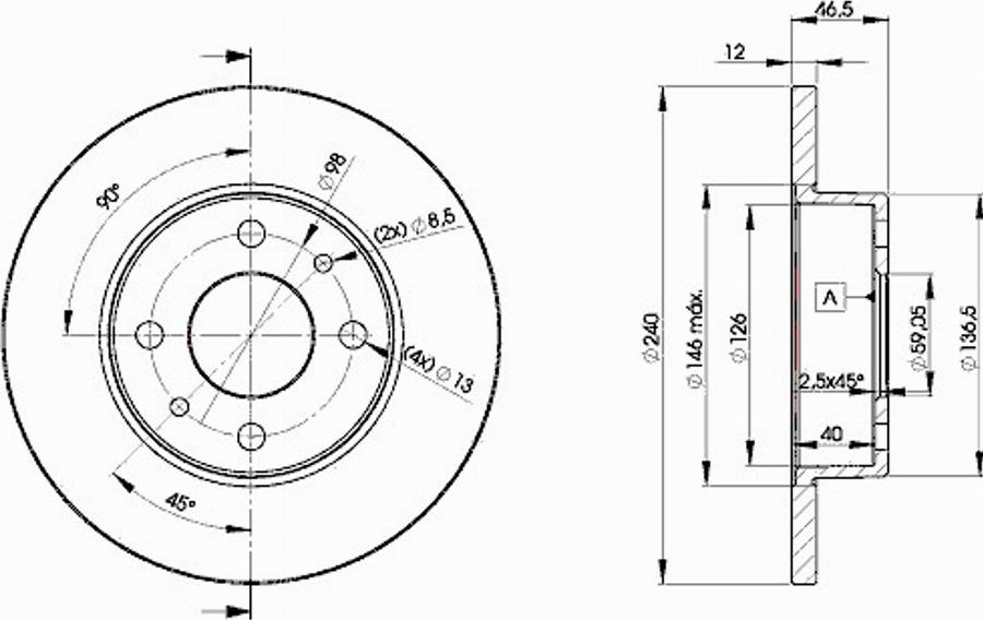 Icer 78BD1815 - Discofreno autozon.pro