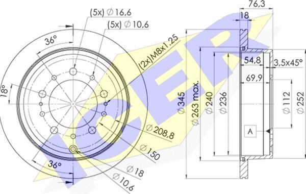 Icer 78BD1269-2 - Discofreno autozon.pro