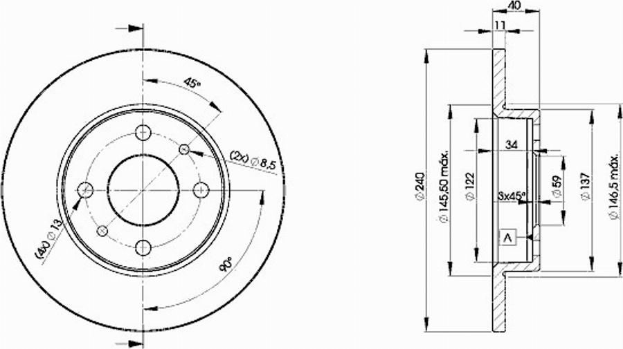 Icer 78BD3465 - Discofreno autozon.pro