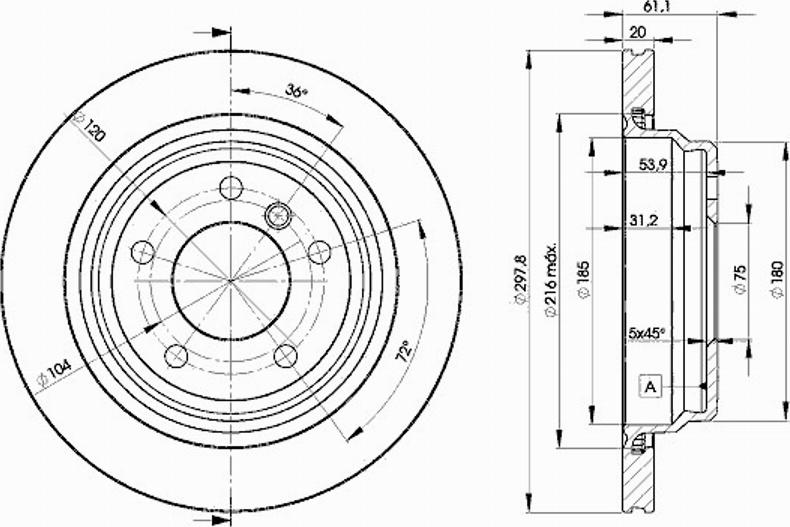 Icer 78BD3153 - Discofreno autozon.pro