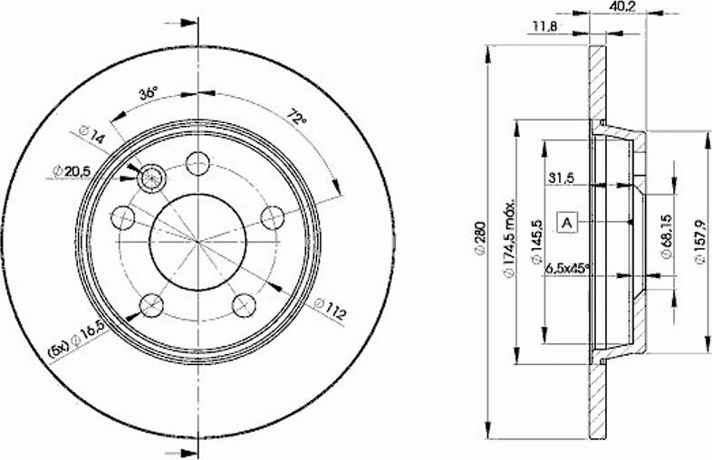 Icer 78BD3111 - Discofreno autozon.pro