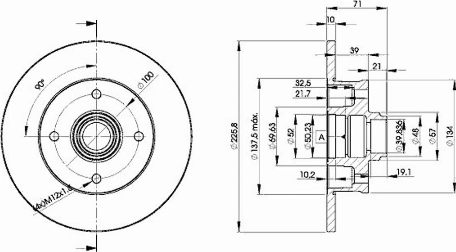 Icer 78BD3393 - Discofreno autozon.pro