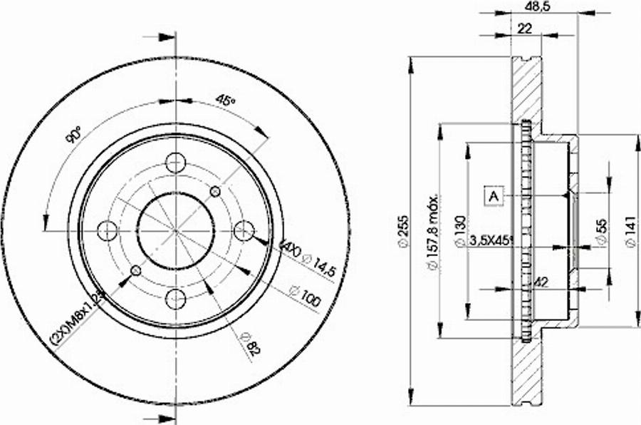 Icer 78BD2550 - Discofreno autozon.pro