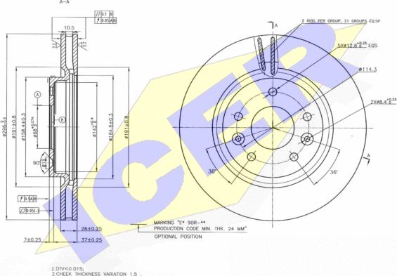 Icer 78BD2089-2 - Discofreno autozon.pro