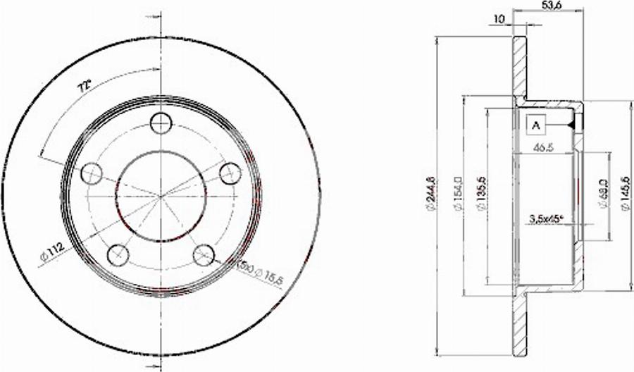 Icer 78BD2800 - Discofreno autozon.pro