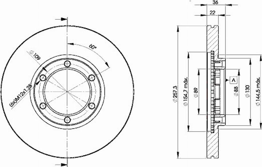 Icer 78BD2376 - Discofreno autozon.pro