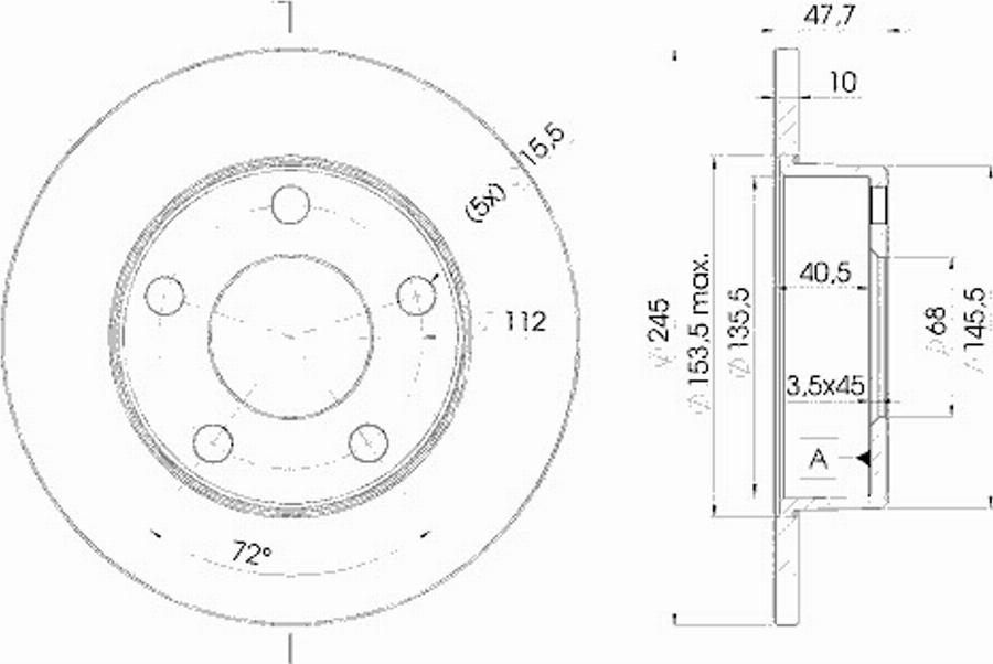 Icer 78BD2746 - Discofreno autozon.pro