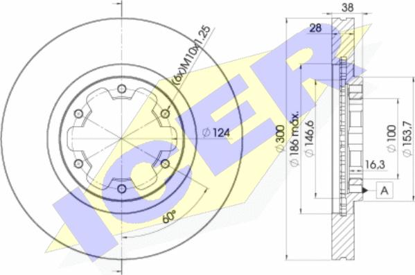 Icer 78BD2772-2 - Discofreno autozon.pro