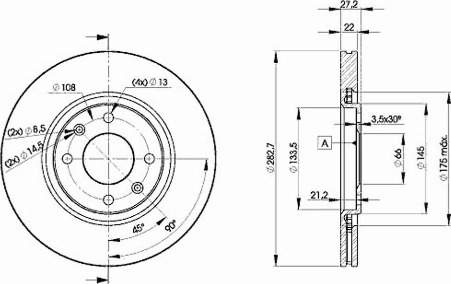 Icer 78BD7810 - Discofreno autozon.pro