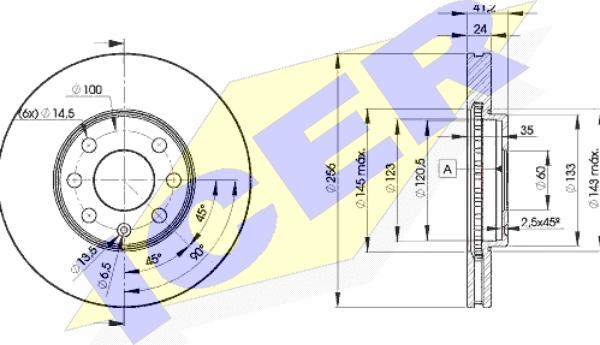 Icer 78BD7879-2 - Discofreno autozon.pro