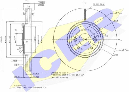 Icer 78BD7357-2 - Discofreno autozon.pro