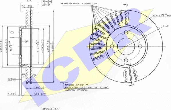 Icer 78BD7794-2 - Discofreno autozon.pro