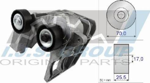 IJS GROUP 93-1493 - Tendicinghia, Cinghia Poly-V autozon.pro