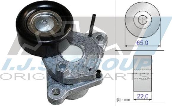 IJS GROUP 93-1440 - Tendicinghia, Cinghia Poly-V autozon.pro