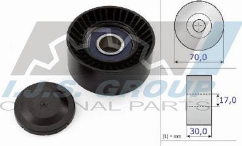 IJS GROUP 93-1464 - Galoppino / Guidacinghia, Cinghia Poly-V autozon.pro