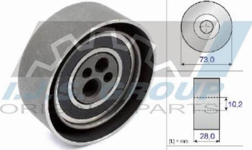 IJS GROUP 93-1549 - Rullo tenditore, Cinghia dentata autozon.pro