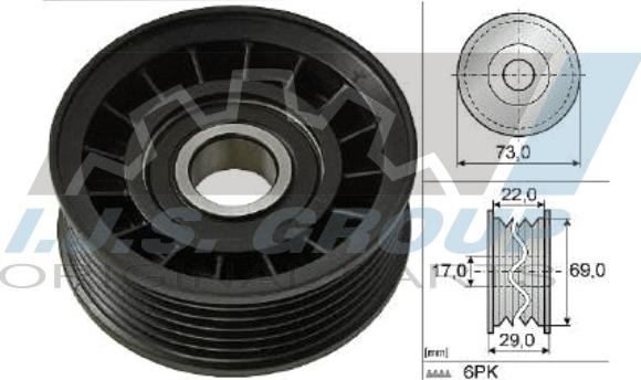 IJS GROUP 93-1508 - Galoppino / Guidacinghia, Cinghia Poly-V autozon.pro