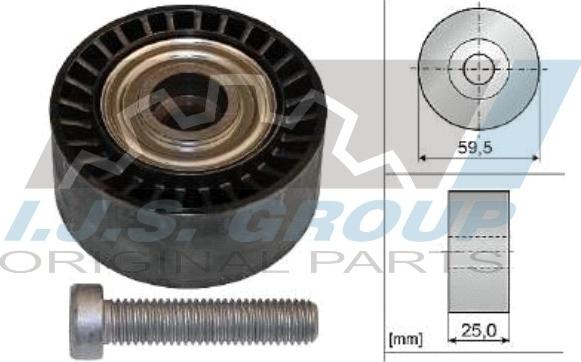 IJS GROUP 93-1106 - Galoppino / Guidacinghia, Cinghia Poly-V autozon.pro