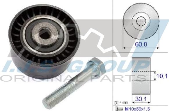 IJS GROUP 93-1882 - Galoppino / Guidacinghia, Cinghia dentata autozon.pro