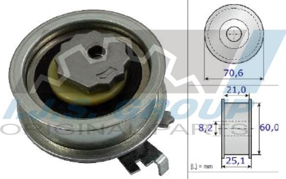 IJS GROUP 93-1871 - Rullo tenditore, Cinghia dentata autozon.pro