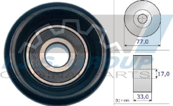 IJS GROUP 93-1382 - Galoppino / Guidacinghia, Cinghia Poly-V autozon.pro