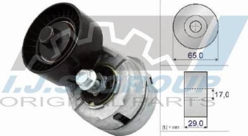 IJS GROUP 93-1208 - Tendicinghia, Cinghia Poly-V autozon.pro