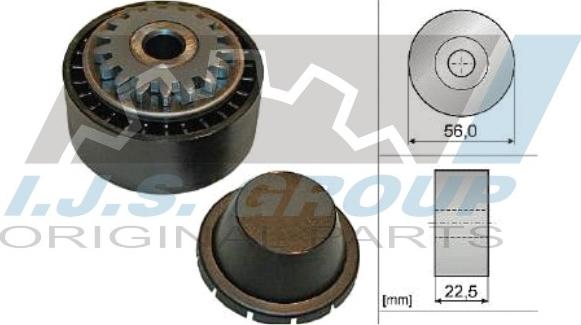 IJS GROUP 93-1238 - Galoppino / Guidacinghia, Cinghia Poly-V autozon.pro