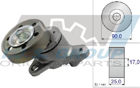 IJS GROUP 93-2440 - Tendicinghia, Cinghia Poly-V autozon.pro