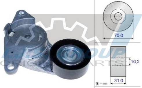 IJS GROUP 93-2441 - Tendicinghia, Cinghia Poly-V autozon.pro