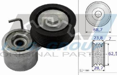 IJS GROUP 93-2459 - Tendicinghia, Cinghia Poly-V autozon.pro